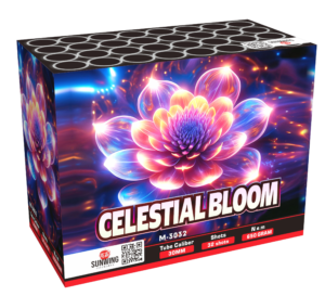 Celestial Bloom (30MM 32 Shots Straight Cake)