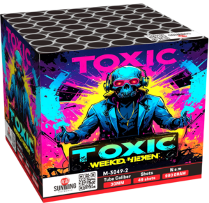 Toxic-2（30MM 49 Shots Straight Cake）