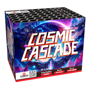 Cosmic Cascade (20+36MM 68 Shots Multi Shape Cake)
