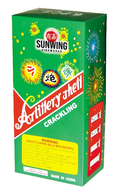 CRACKLING ARTILLERY SHELL